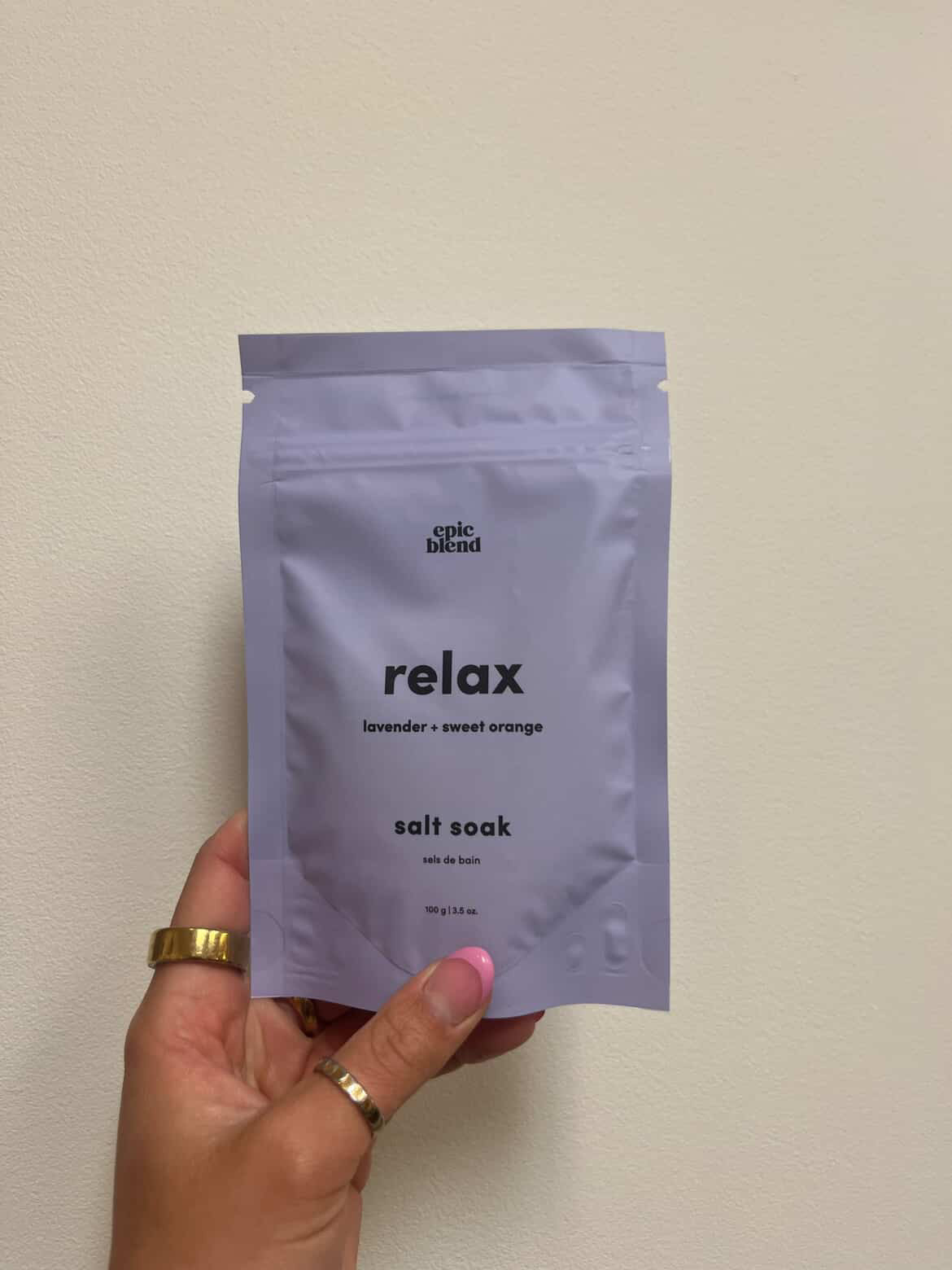 Epic Epsom Salt Soak