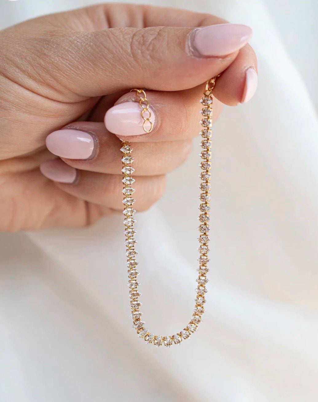 Marquis Tennis Bracelet