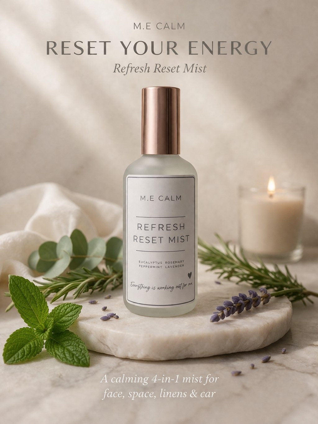 M.E Calm Refresh Reset Mist