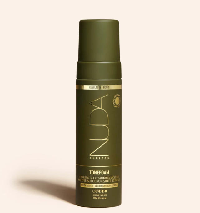 Self Tanning Mouse ToneFoam Olive