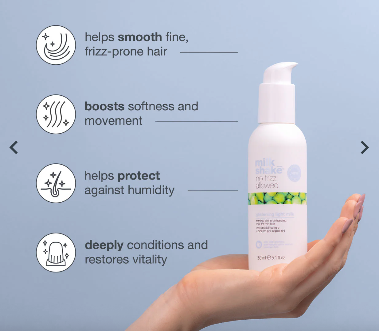 No Frizz Allowed Light Milk